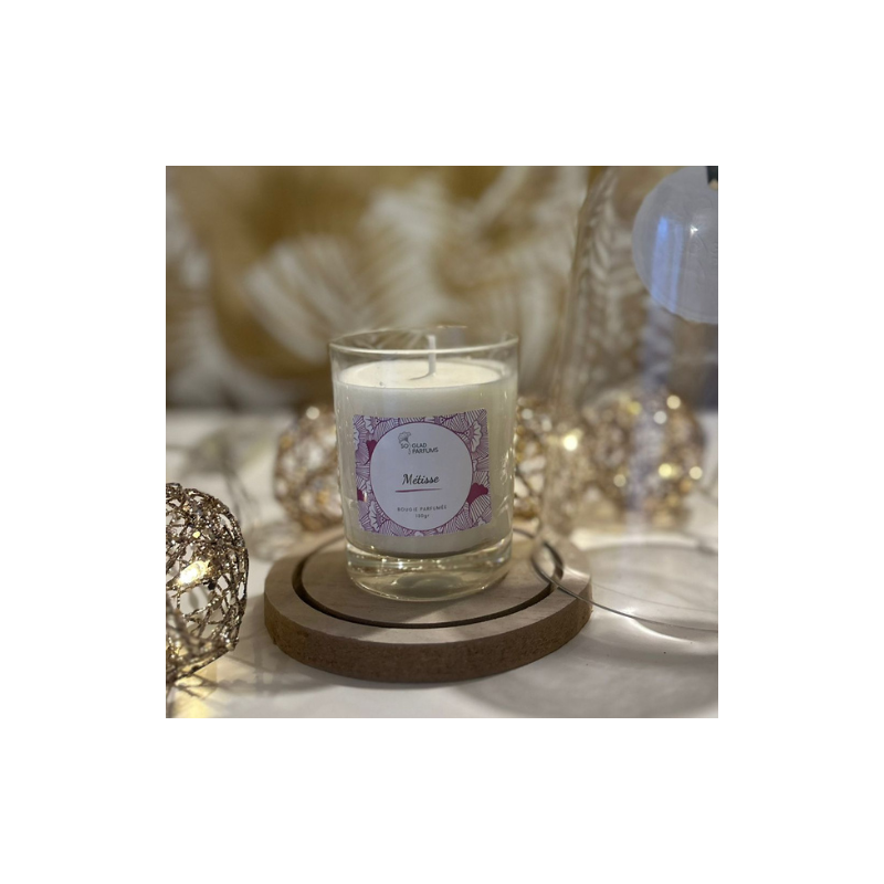 BOUGIE PARFUMÉE MÉTISSE 130g